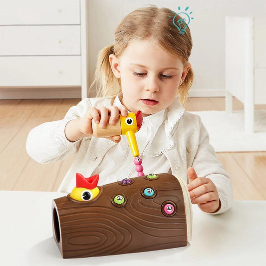 FeedingBird™-Jouets magnétique attrape-ver | Jeux enfants - Mymy kids